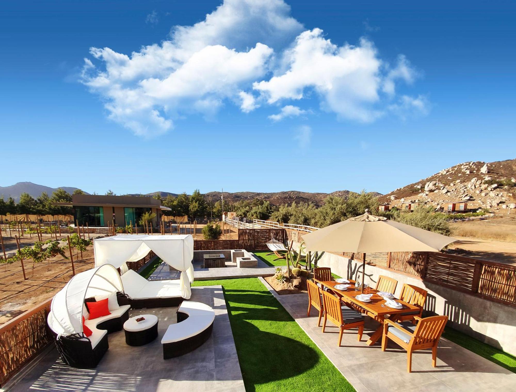 Entre Vinedos By Hotel Boutique Valle De Guadalupe Oda fotoğraf