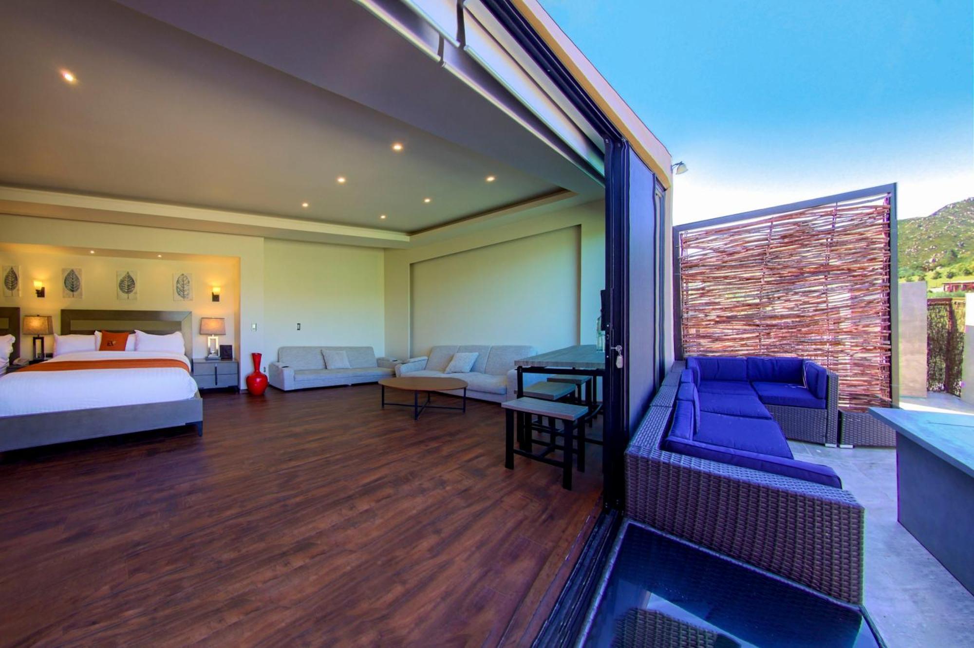 Entre Vinedos By Hotel Boutique Valle De Guadalupe Oda fotoğraf